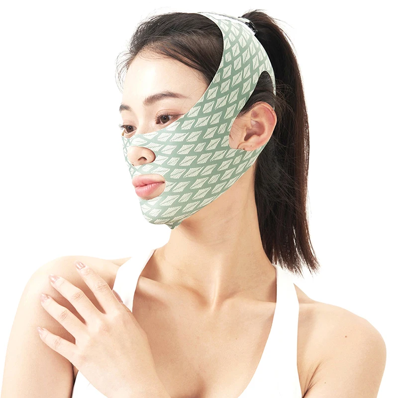 V-Shaped Face Slimming Belt – Reusable Lifting and Firming Strap for Facial Contouring and Wrinkle Reduction