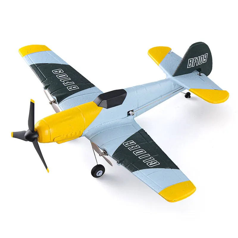 

Z61 RC Plane 2.4Ghz 3CH EPP Foam Hand Throw Aircraft Remote Control BF109 Glider Fighter Child Toys AC170