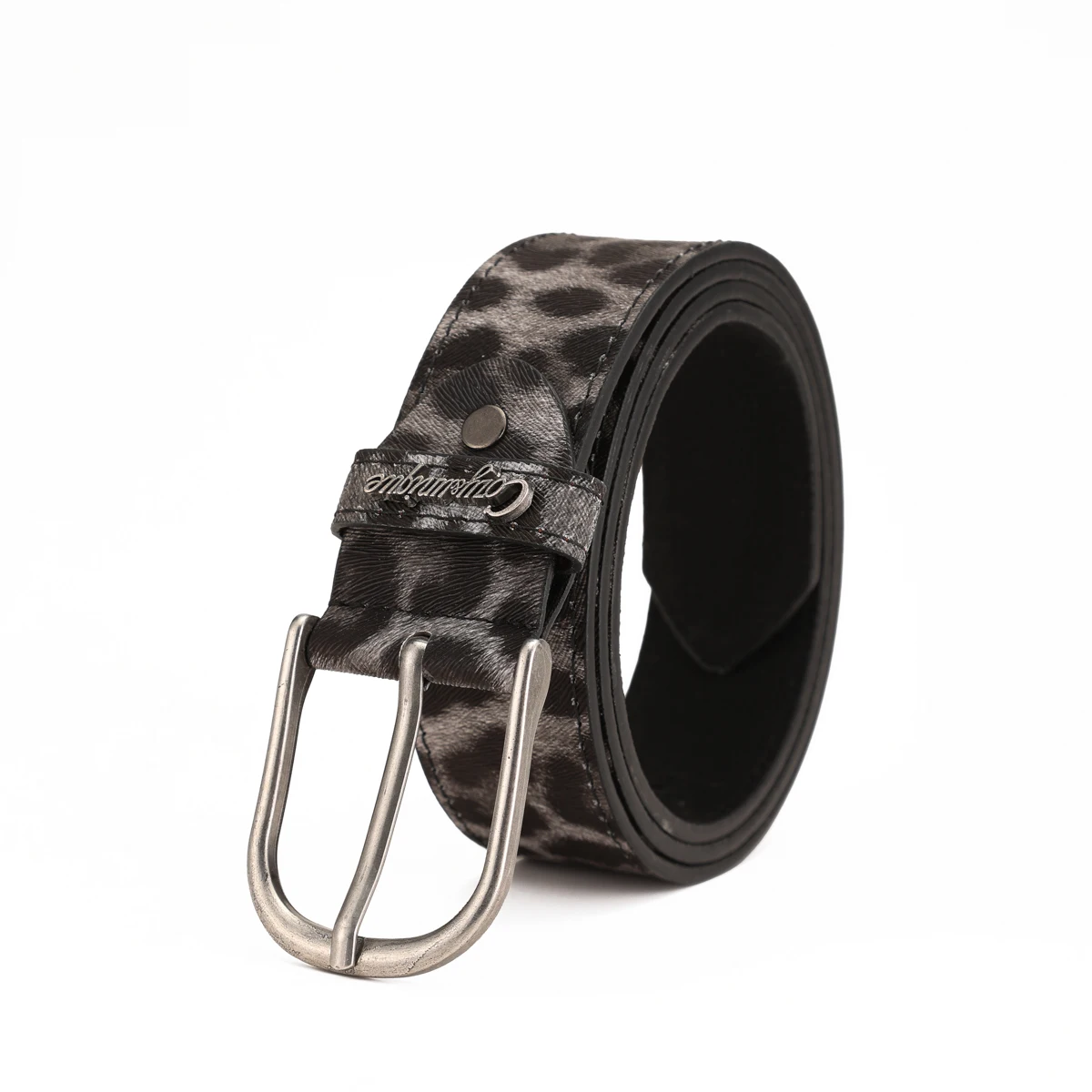 A PU Belt Suitable for Both Men and Women, Combining the Style of Western Denim and Retro, Is Perfect for Daily Casual Outings