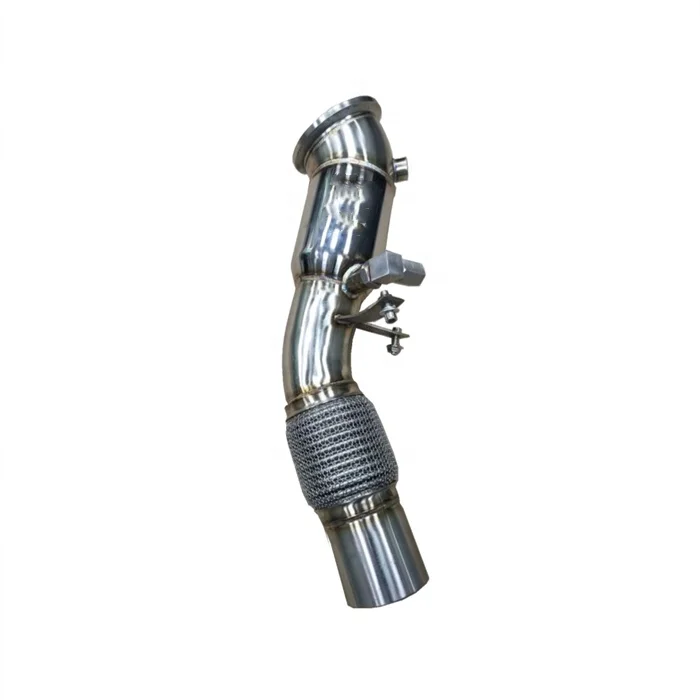 Stainless Steel Down Pipe With Catalytic Converter For BMW F30