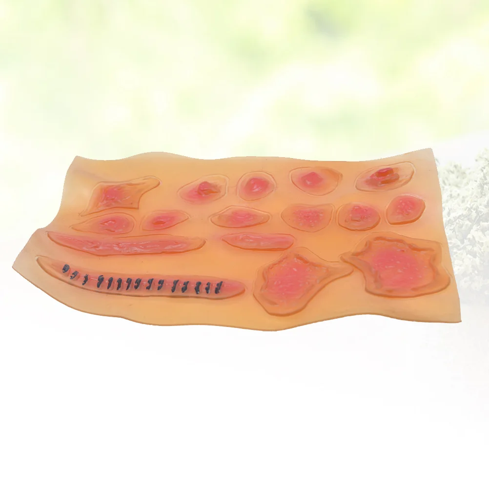 

Fake Wound Realistic Blood Scar Pattern Waterproof Temporary Body Decorations For Halloween Cosplay Party Body