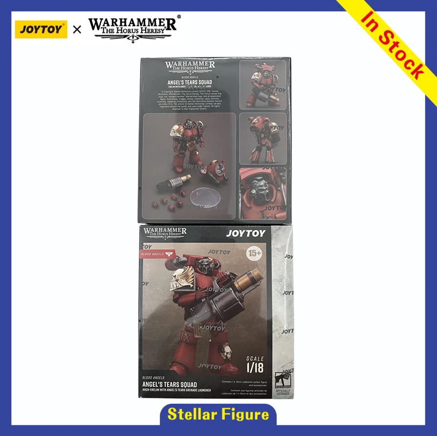 

【SF】JOYTOY Warhammer 40K 1/18 Фигурка Blood Angels Angel's Tears Squad Аниме Модель Игрушки Подарки