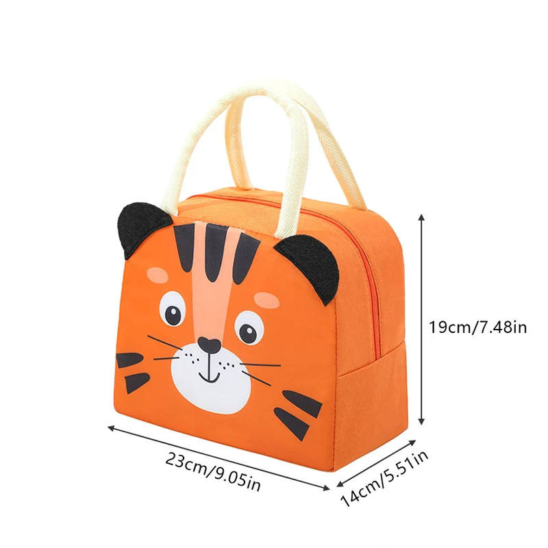 Portable Insulated Thermal Picnic Food Lunch Bag Box Cartoon Tote Food Fresh Cooler Bags Pouch For Women Girl Kids Children Gift