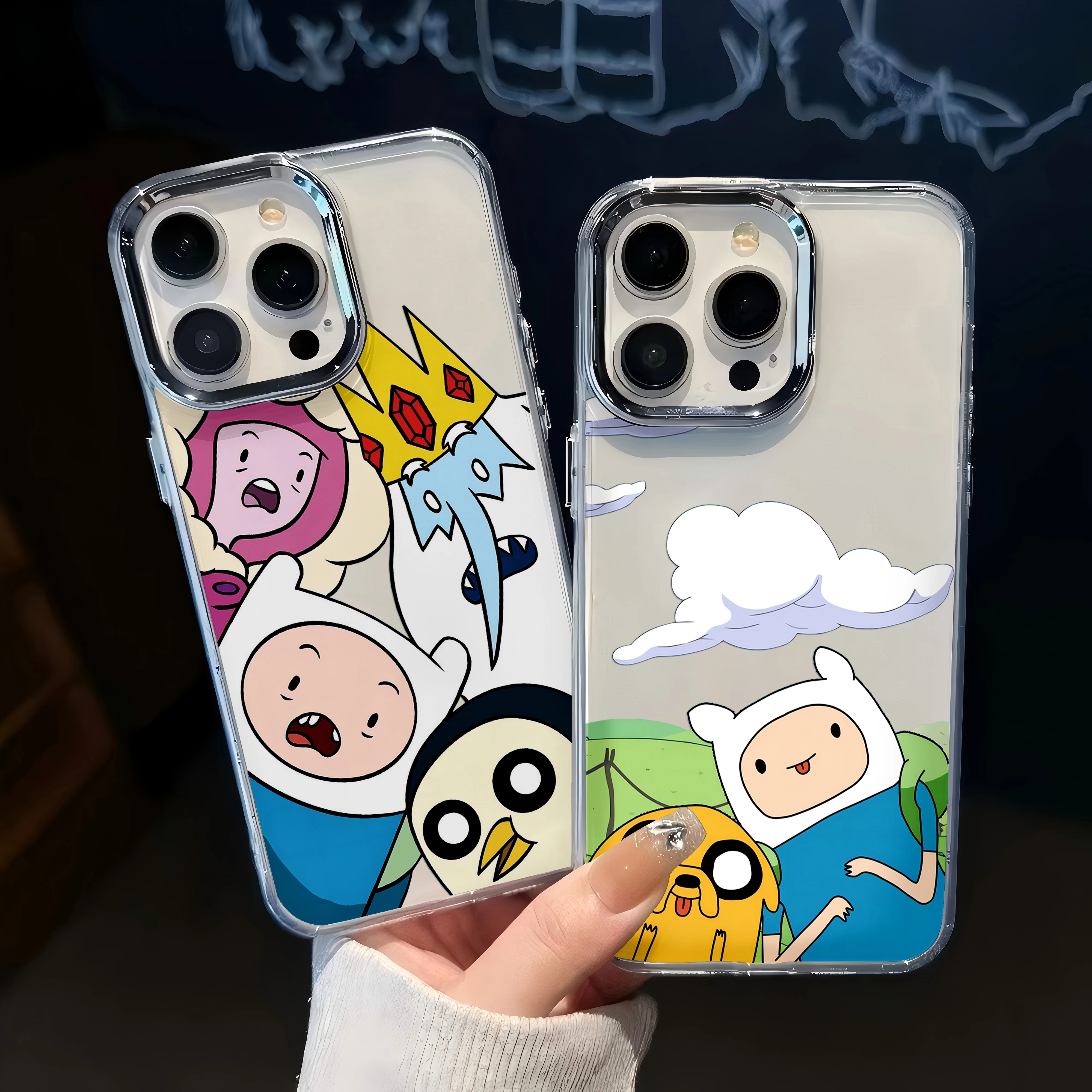 Cartoon A-Adventure Cute T-Time Phone Case For Google Pixel 10 9 8 7 8A 9A XL Pro 4G 5G Transparent Soft Silicone TPU Back Cover view 3