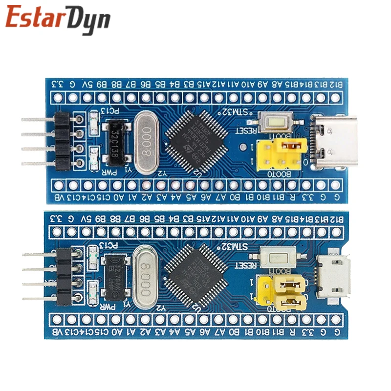 Estardyn STM32F103C8T6 TYPE-C/MICRO STM32F103C6T6 ARM STM32 Minimum System Development Board Module For Arduino