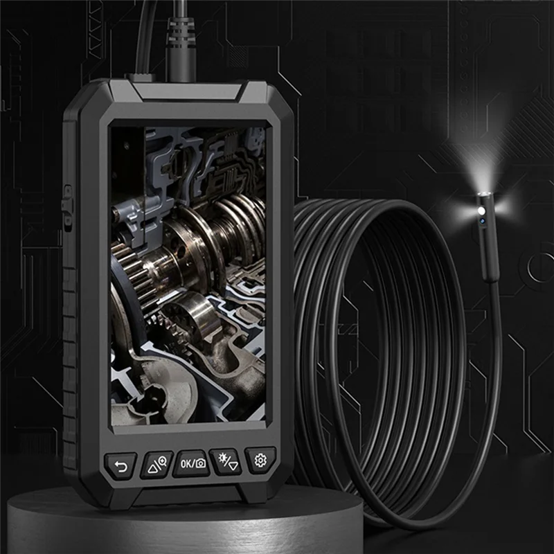 Черная камера, эндоскоп, полужесткий гибкий кабель, камера для осмотра бороскопа, камера для осмотра с заполняющей линзой