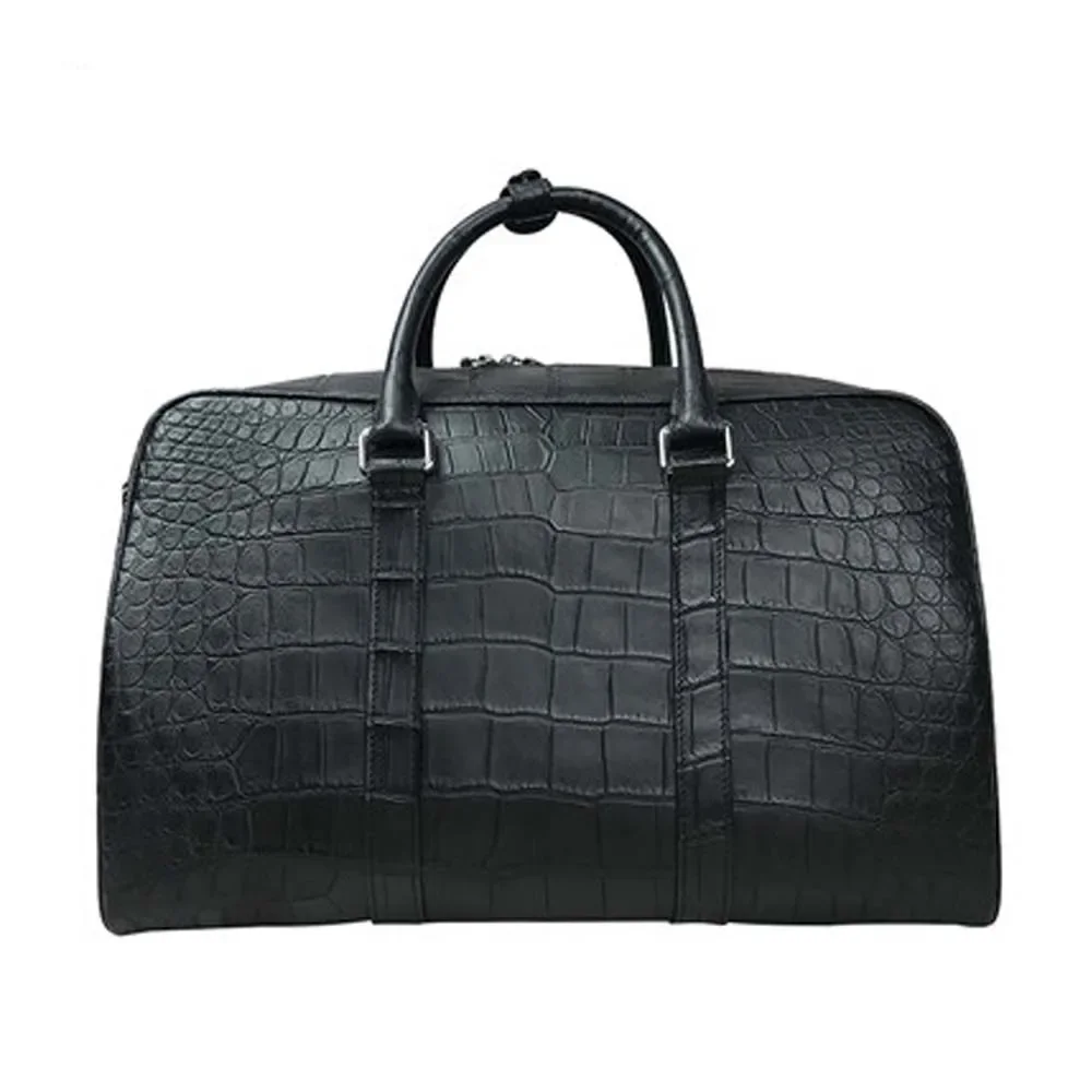 yongliang crocodile male Travel bag  leisure large capacity bag  fashion  women handbag business