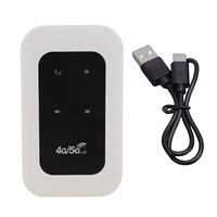 Punto de acceso móvil WiFi 4G 5G de viaje compatible con 10 dispositivos punto de acceso WiFi portátil 4G 5G 300Mbps con ranura para tarjeta SIM para autocaravana