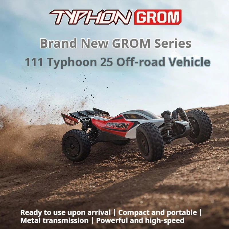 

Автомобиль с дистанционным управлением ARRMA 1/18 typhoon 2S RTR с дистанционным управлением, просверленный четырехколесный привод, внедорожник, радиоуправляемая модель автомобиля ARA2106