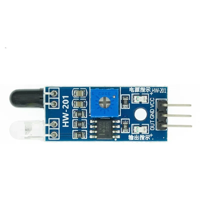 Modulo sensore per evitare ostacoli per auto Modulo tubo a infrarossi Sensore di riflessione fotoelettrico Ricerca e tracciamento