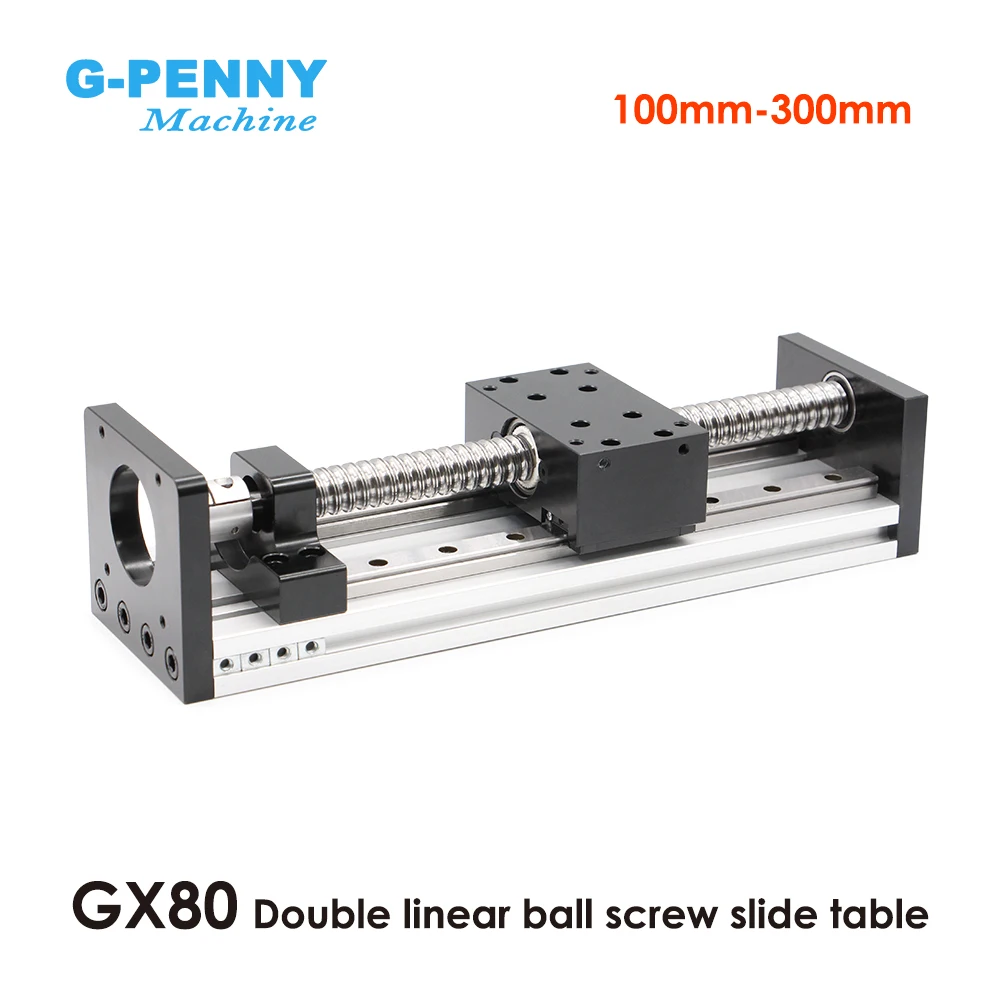 

Nema23 CNC Sliding Table Z Axis: SFU1204 1605 / 1610 Ball Screw & Square Double Linear Guide Rail Working 100 150 200 250 300mm