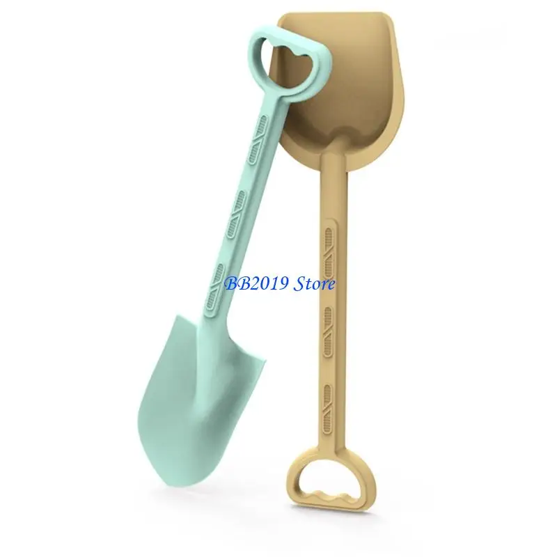 لعبة مجرفة رمل Q0KB مكونة من قطعتين للأطفال في الهواء الطلق ومرح الشاطئ الإبداعي #4