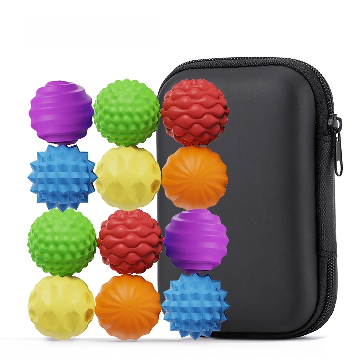 6/12 Stuks Magnetische Ballen EDC Relief Speelgoed Fidgeting Antistress Angst Zintuiglijke Speelgoed Magneet Ballen Voor Volwassen Kinderen Autisme ADHD