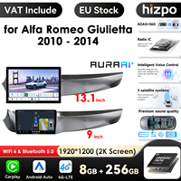 Hizpo 2K Screen Wireless Carplay Android Auto for Alfa Romeo Giulietta Car Radio Infotainment Multimedia Player GPS Stereo