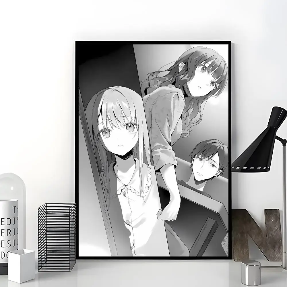 Romance anime The Angel Next Door Spoils Me Rotten Poster Aesthetic Dorm & Bedroom Wall Art Decor