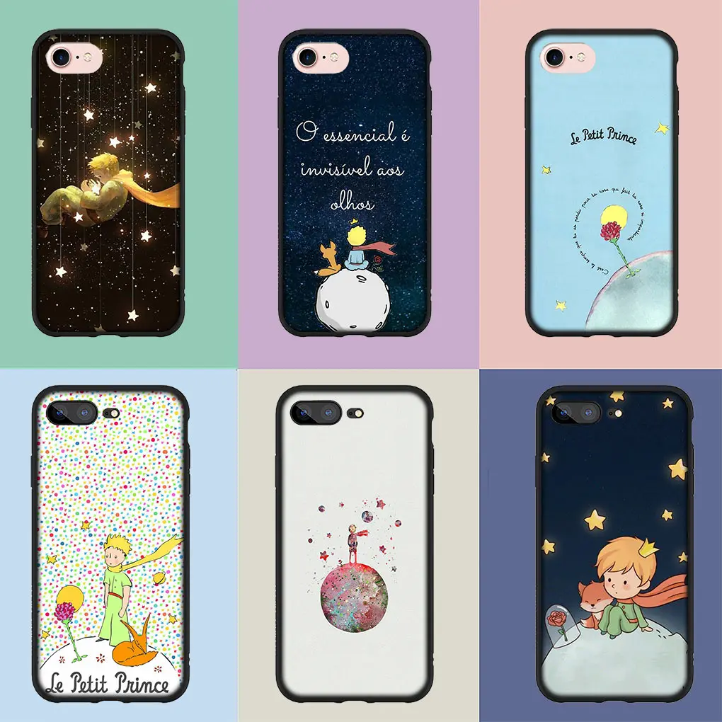 the little Le Petit Prince Cover Phone Case for Apple iPhone 16 11 Pro XS Max X XR 6 7 8 6S Plus + SE 2022 8+ Funda Soft Casing