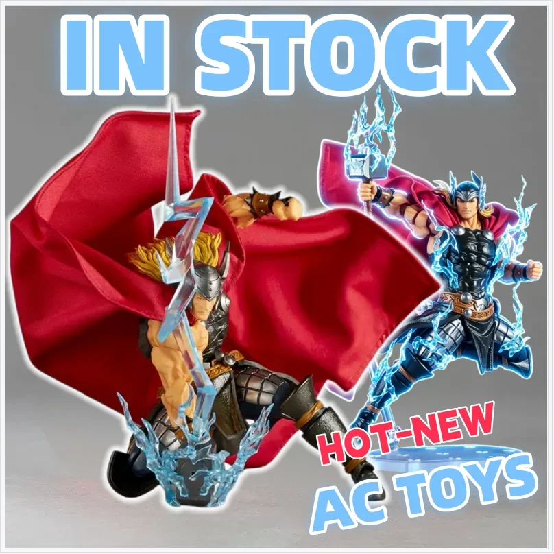 

Hot NEW In Stock KO Toys Thor Marvel Anime Action Figure Figurine Kaiyodo Amazing Yamaguchi Revoltech Model Toys Gifts