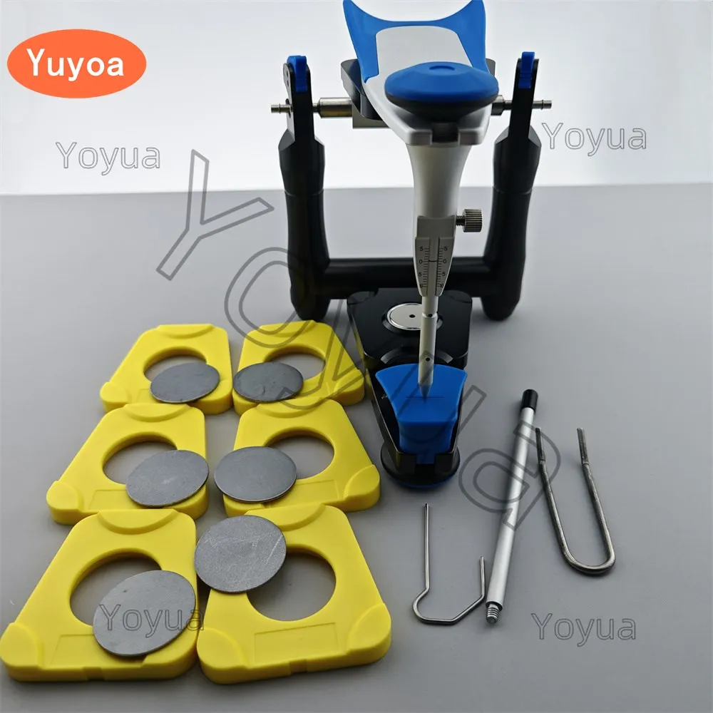 

Dental Functional Precision Articulator for Artex BN Model with T-shape Base Plates Accurate Scale Plaster Model Work Dental Lab
