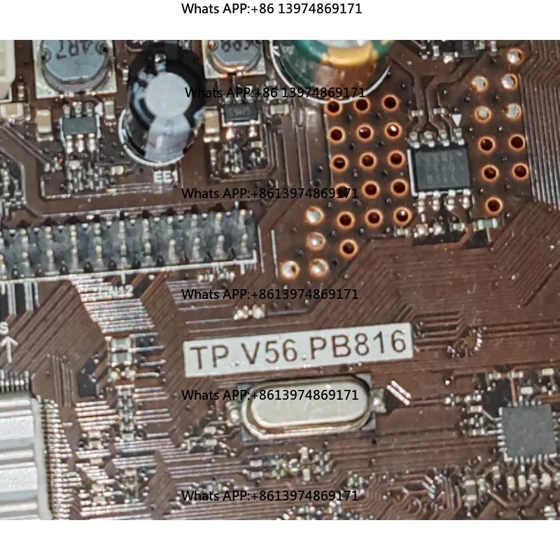 TP.V56.PB816  Three in one TV motherboard, tested well, physical photo for 35-54v 350ma 25w 1366x768 or 1920x1080
