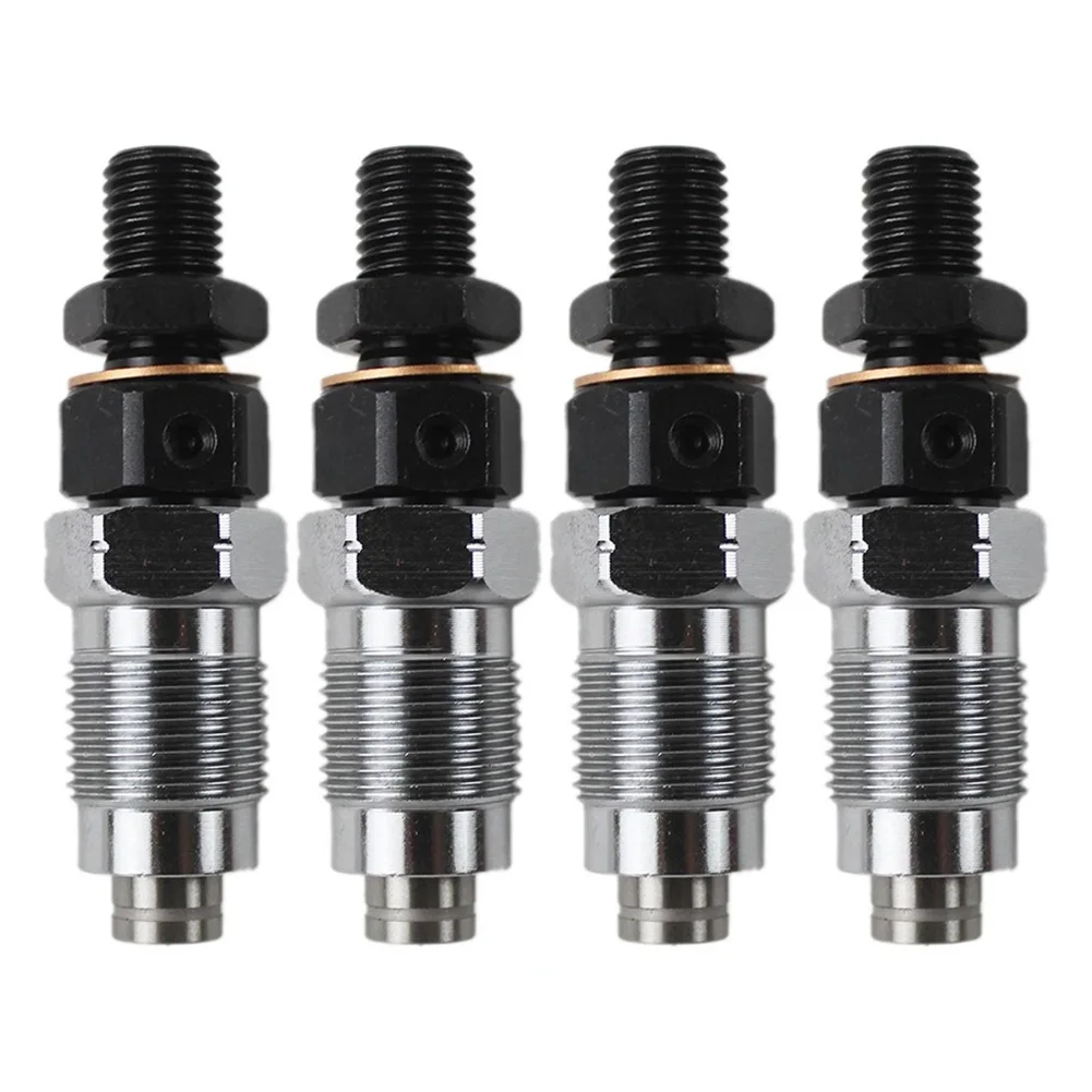 

4Pcs Diesel Fuel Injectors For Toyota For Hilux 2L 2.4 23600-59035 2360059035 Metal Sliver Fuel Supply System Car Accessories