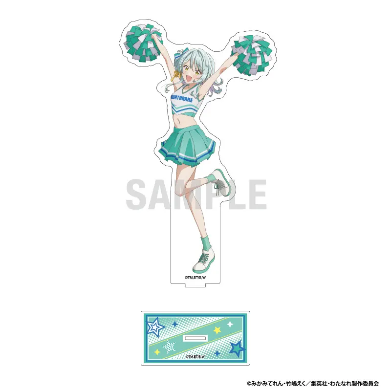 Anime There's No Freaking Way I'll Be Your Lover! Unless... Cheerleading Version Acrylic Stand Model Plate Keychains Desk Decor
