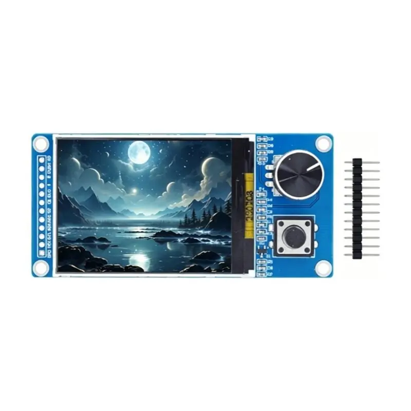 

A24U Electronic Development Kit TFT LCD Display Screen 2.4 Inch SPI Interface With EC11 Rotary Encoder Module