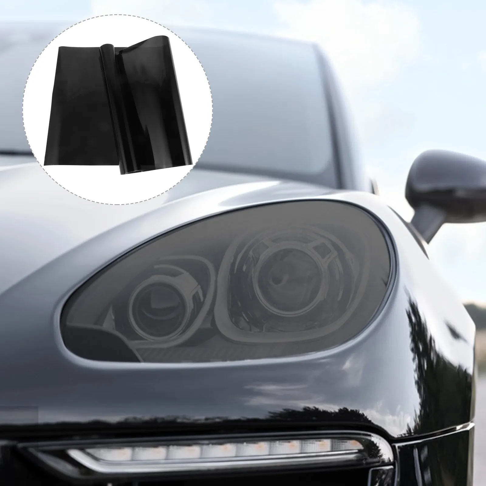 

Car Tint Film Headlight Color Changing PVC 3-Layer Protection Film for Headlight Fog Light Taillight Auto Light Tint