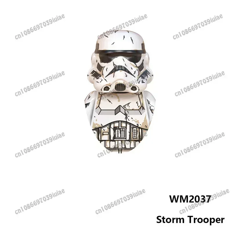 

WM994 WM2251 Star Wars Mandalorian Building Block Mini Robot Figure Toy Bricks Assembling Doll Building Blocks Birthday Present