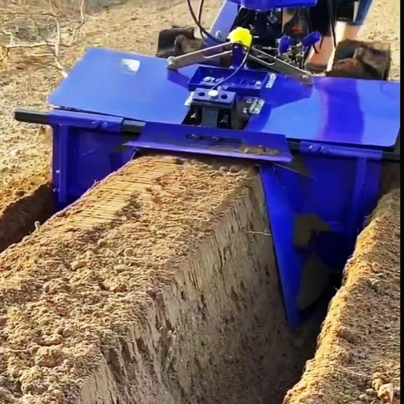 Multifunctional Agricultural Soil Raising Weeding Rotary Tiller Strawberry Ridging Ditching Four Wheel Drive Motor Core