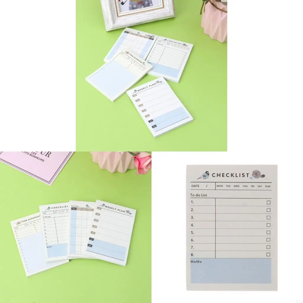 M5TB Mini Sticky Check-List Блокнот.