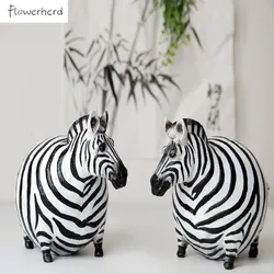 Log Round Carving Ornaments Color Painting Wall Decoration Resin Crafts Horse Ornaments Living Room Home Decoration Accessories