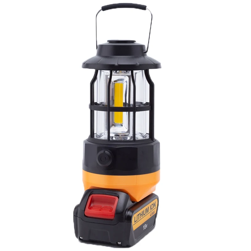 For DeWaalt 18V Li-ion Battery Camping Portable Lantern with Bluetooth Speaker Inspection Work Lights (Without Battery)