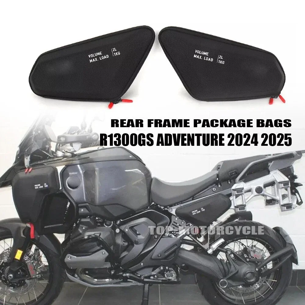 

New Motorcycle For BMW R1300GS Adventure R1300 GSA R1300 GS ADV 2024 2025 Side Frame Bag Storage Package Bags Waterproof Bag