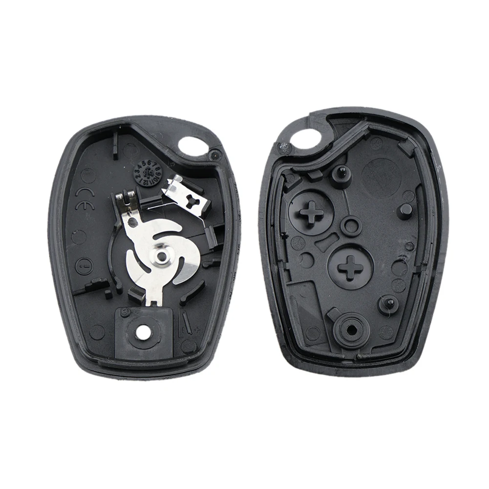 Black Auto Replacement 2 Buttons Car Remote Locking Key Fob Shell Case Cover For Renault Clio 3 2006-2010 Twingo Kangoo 2 Modus