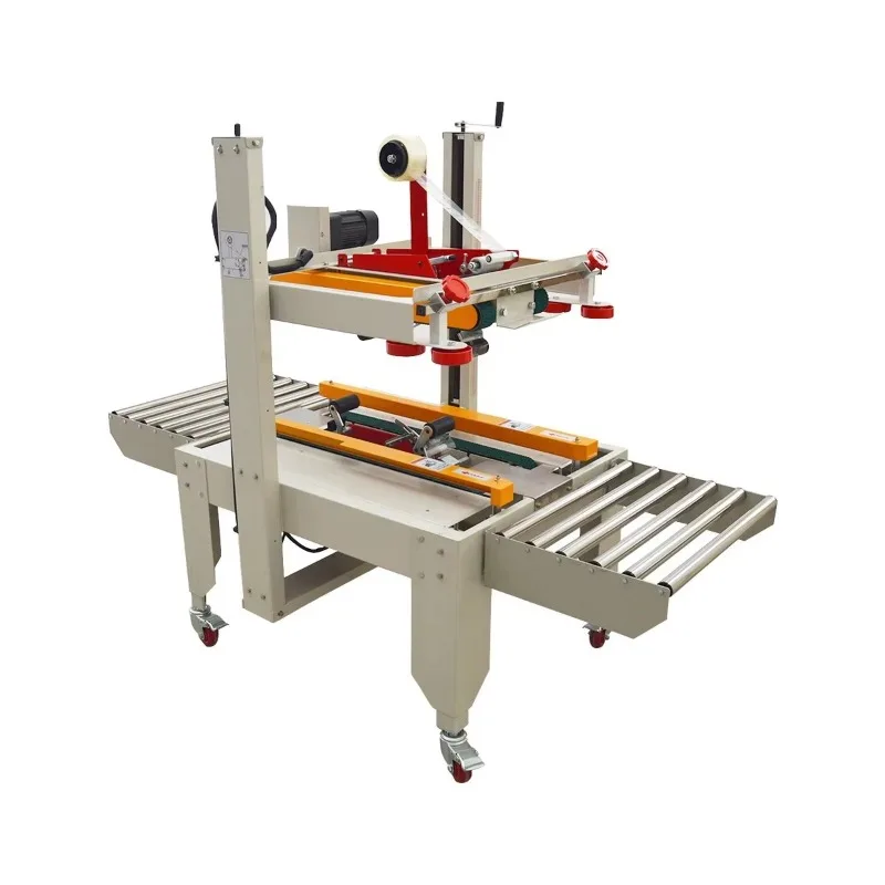 China Factory High-Speed Automatic Carton Sealer with Adjustable Width
