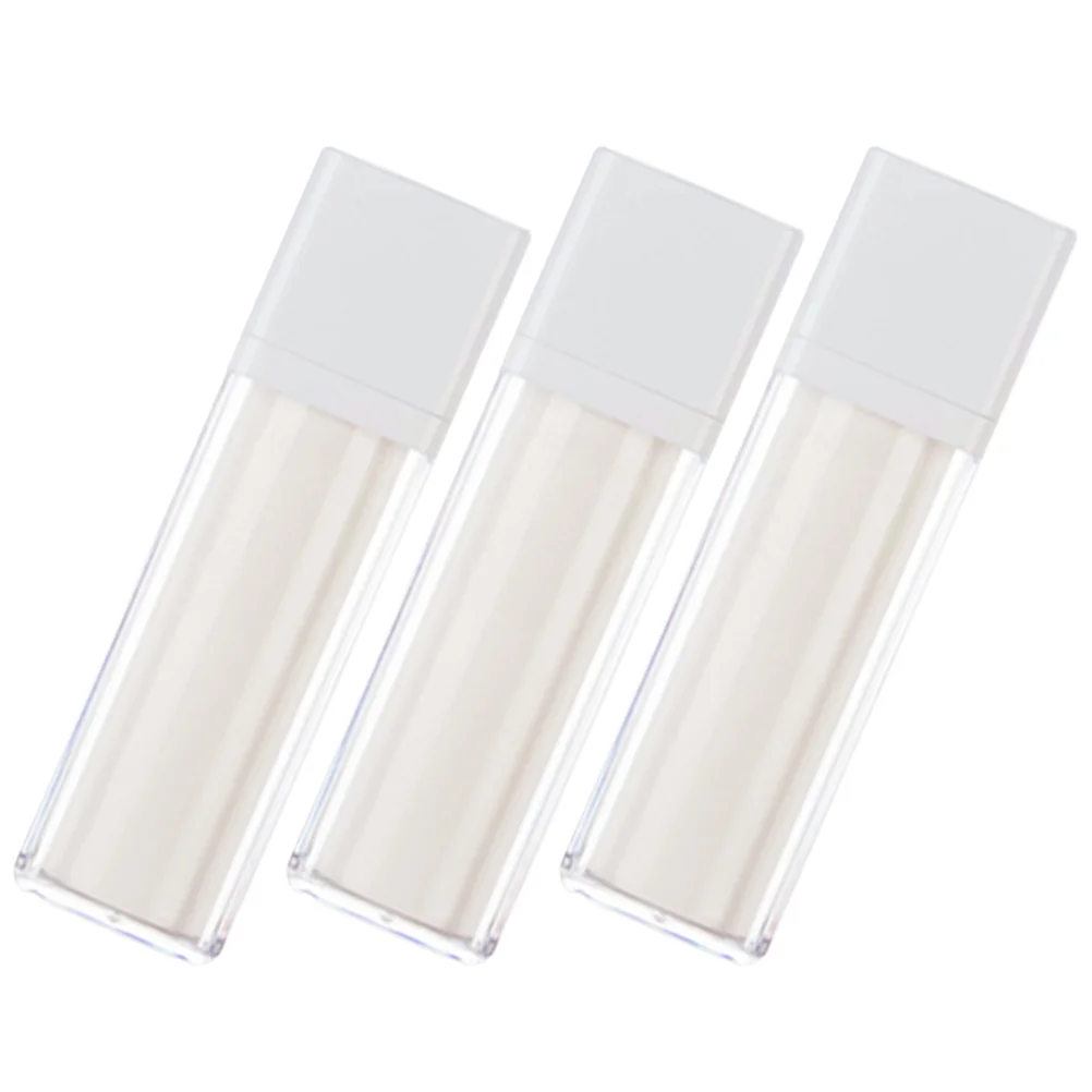 Cream Bottles Square Rotating Vacuum Travel Toiletries Plastic Airless Lotion Container Face