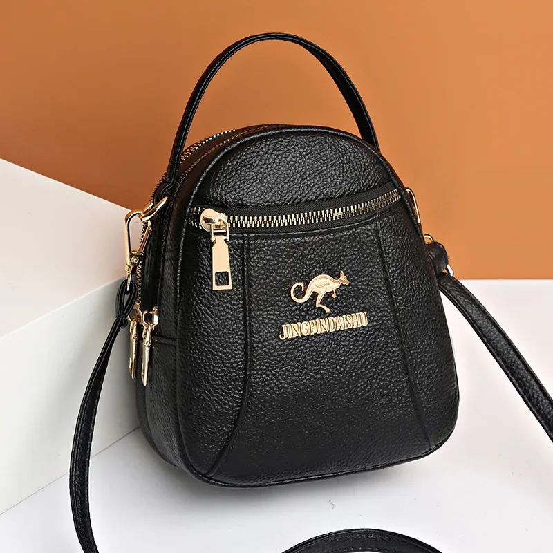 Women Small Bag Crossbody Mini Shoulder Messenger Hand Bag PU Mobile Phone Change Cute Purse Luxury Designer Multi Space Bag