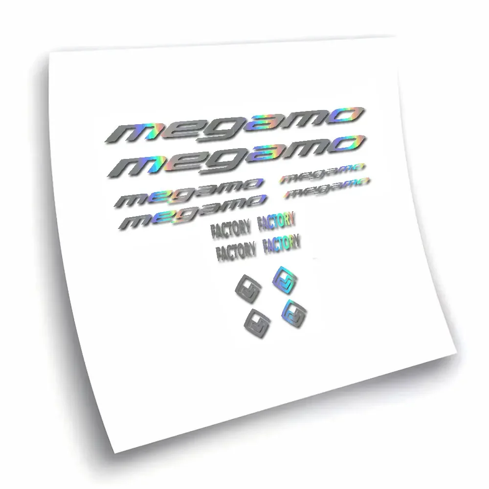 For Megamo Factory Bike frame stickers adhesives