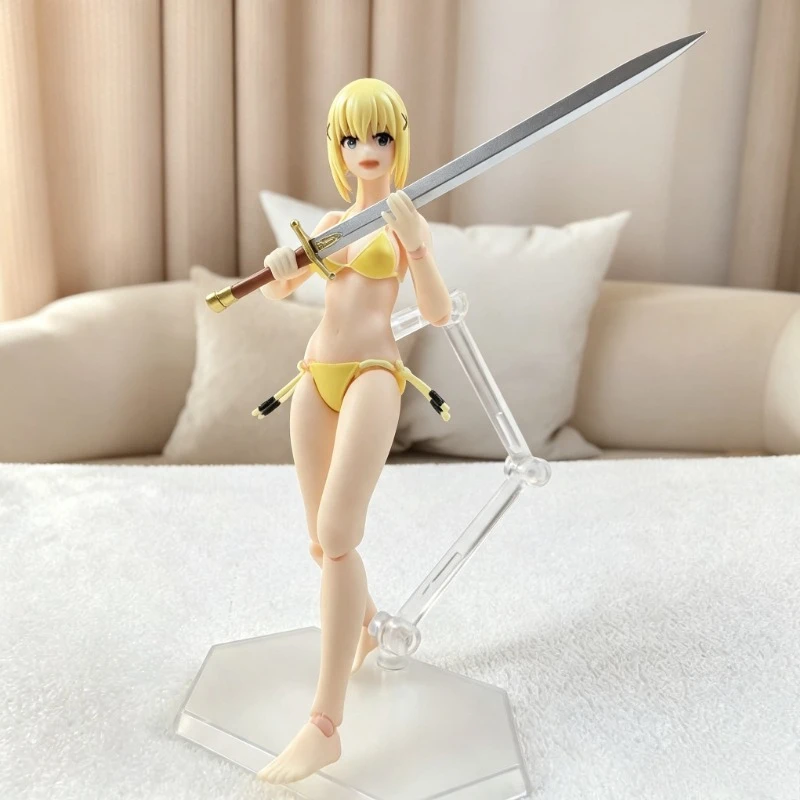 Action doll/sexy girl Swimsuit Daknisnis 14CM Joint Mobility Game anime/peripherals figure birthday gift Trendy Toys Model toy view 3