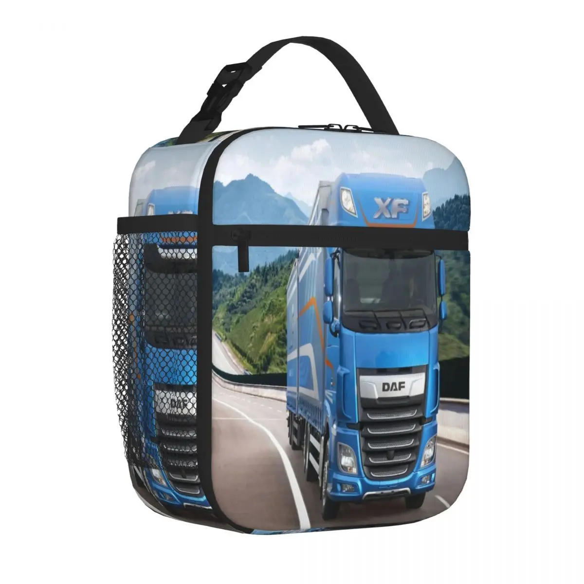 Hot Sale Daf Xf Quilted Bedspread Modern Office Lunch Bag Beach Outing Insulated Lunch Pouch