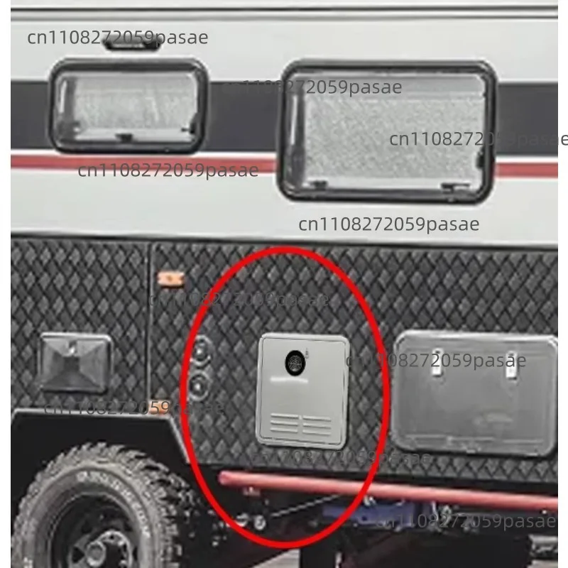 RV-Modified Water Heater Trailer/Bed-Mounted Gas Instant-Heat High-Efficiency Water Heater Supports Built-In Installation
