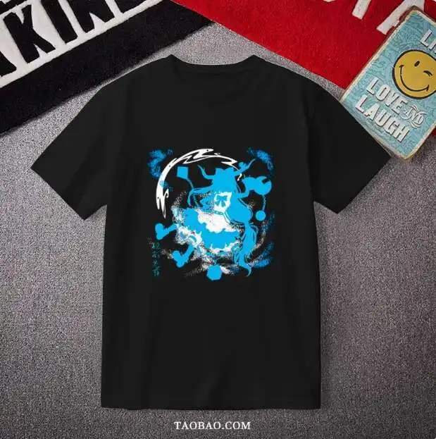 Anime Touhou Project Ibuki Suika T-shirt a maniche corte Estate Cosplay Studente Top larghi anime