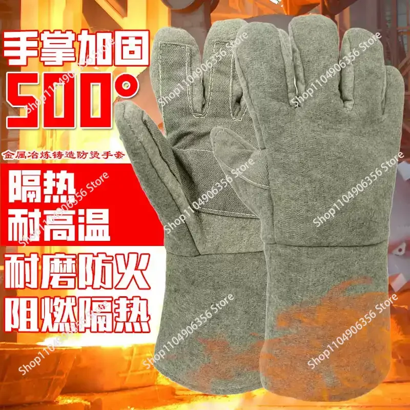 

for 1000 degree anti scalding gloves, thermal insulation, and high-temperature resistance, industrial fire prevention