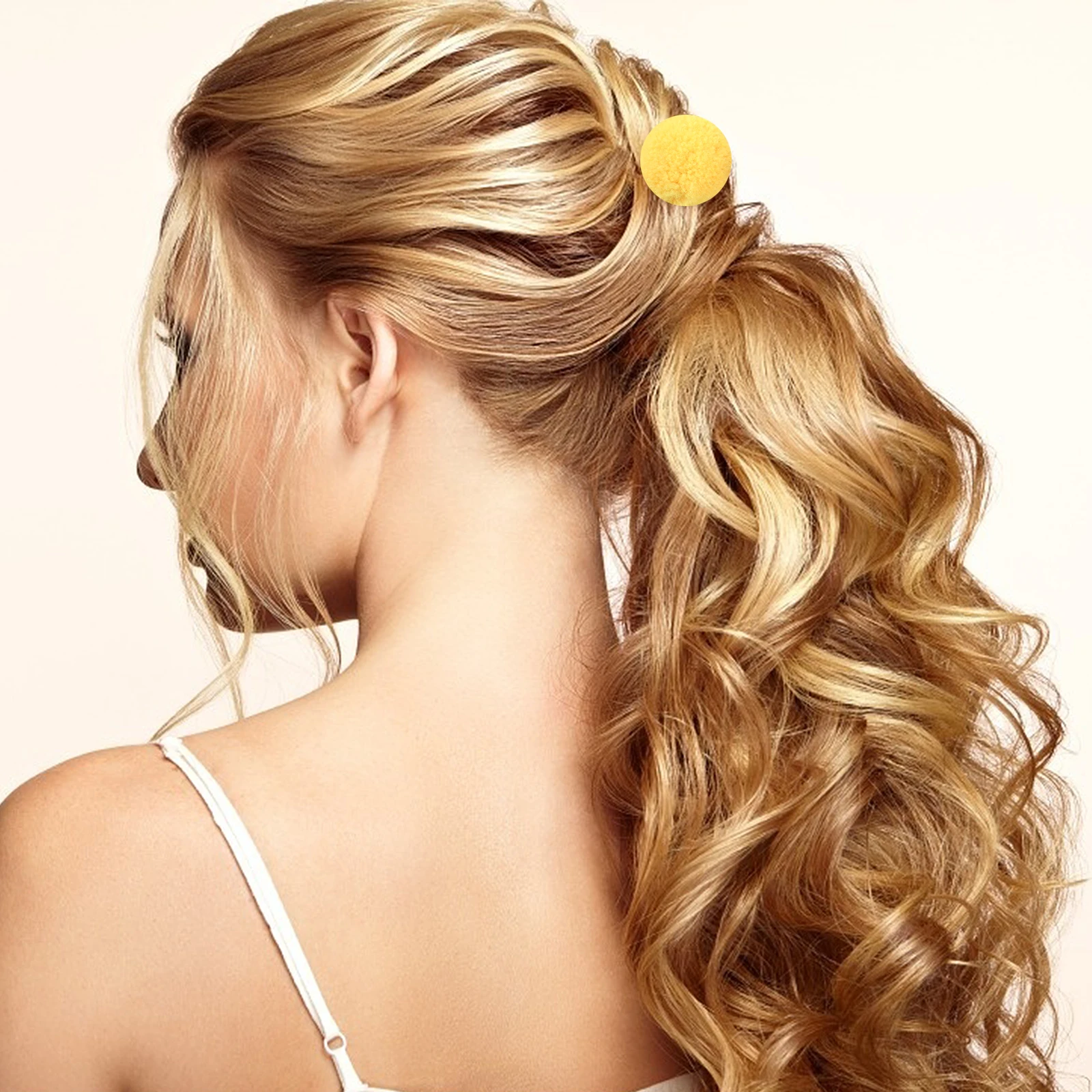 

12pcs For Ponytail Holders Elastic Bands Girls Mixed Color Ball Elastic Hair Bands Accessories Hair Rope Birthday Gift