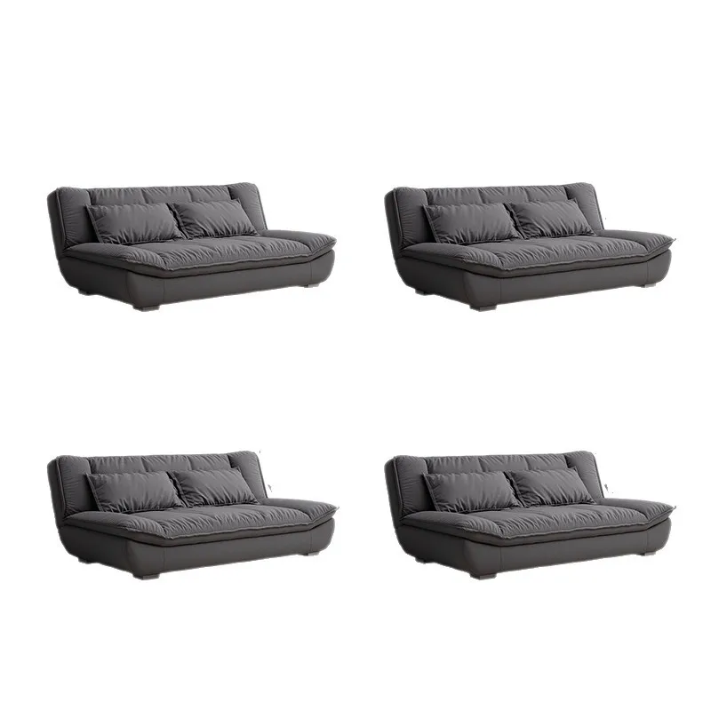 Sailing fabric sofa bed integrated, folding dual-purpose modern simple living room small apartment sofa