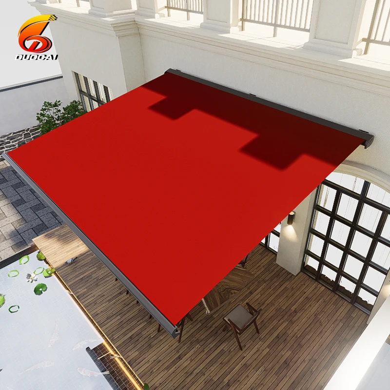 

Electric folding electric box wall-mounted retractable awning waterproof outdoor