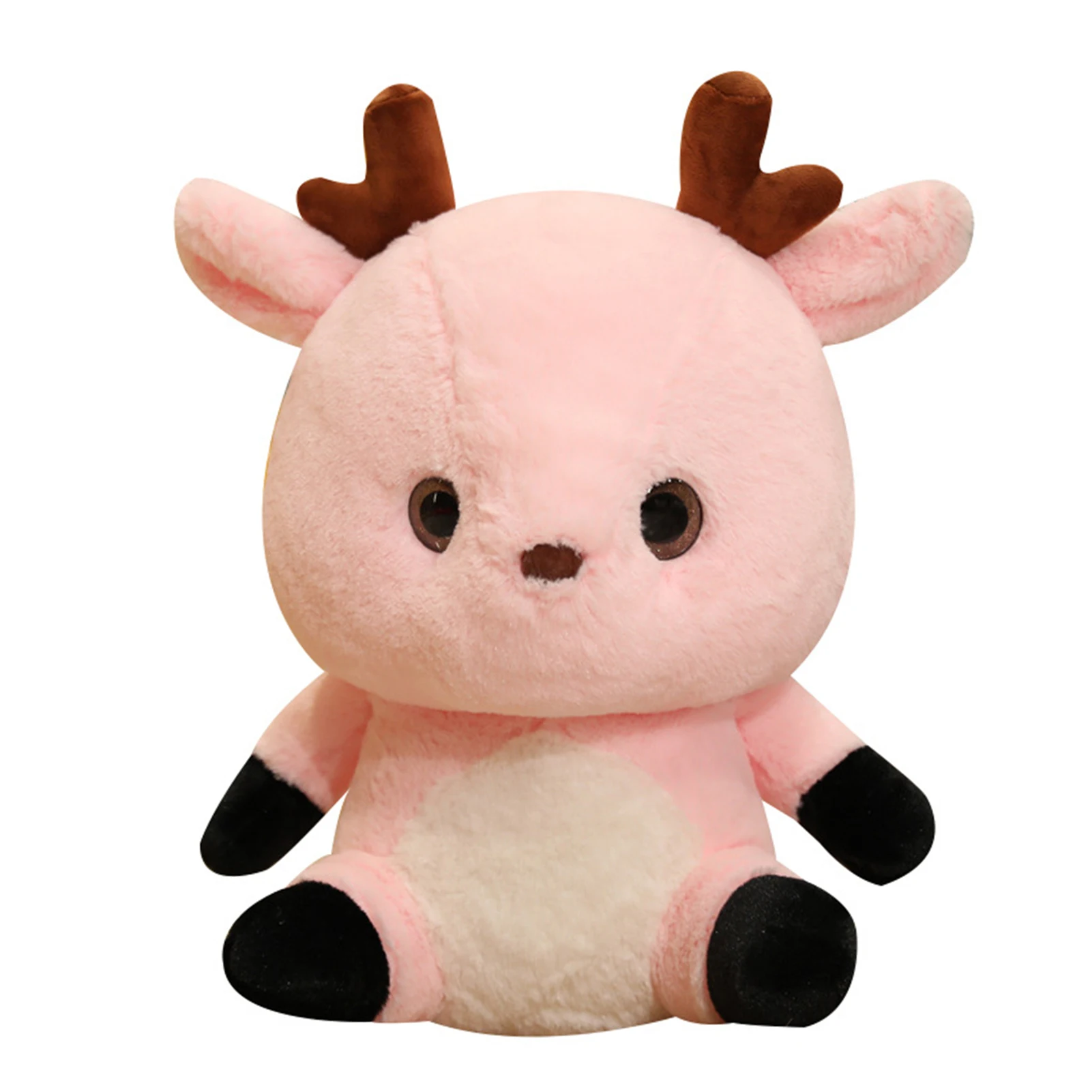 

Милый олень, мягкая игрушка для ребенка, мягкий приятный друг, детская подушка для сна, кукла