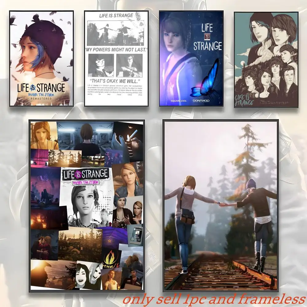 Game L-Life Is Strange Before the Storm Poster HD Poster Wall Art interior Hallway Home Decoration Holiday Gifts