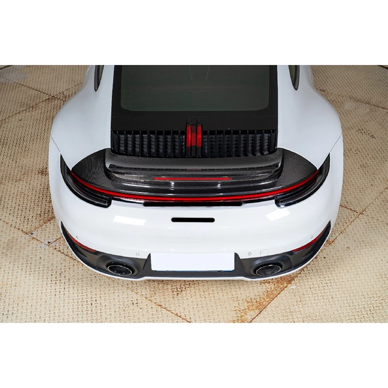 Kit de carrosserie de Modification de voiture, becquet de voiture, aile arrière fixe, aileron arrière en Fiber de carbone pour PAG 911 2020 – 2024 992