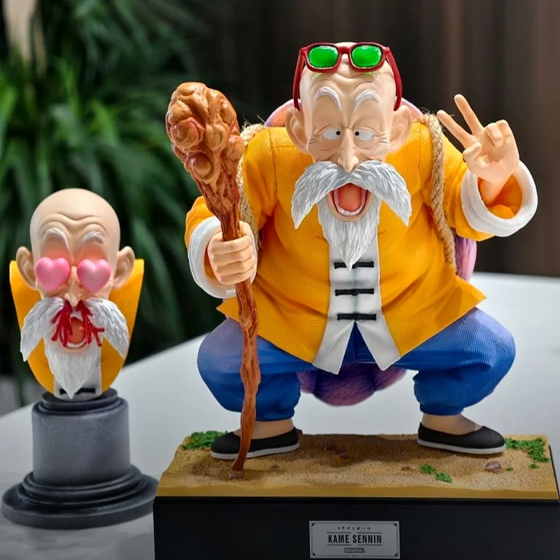 

[Jt Production] Dragon Ball Anime Toy Unlimited Childhood Series Master Roshi Figurine Model Ornament Boy'S Birthday Gift
